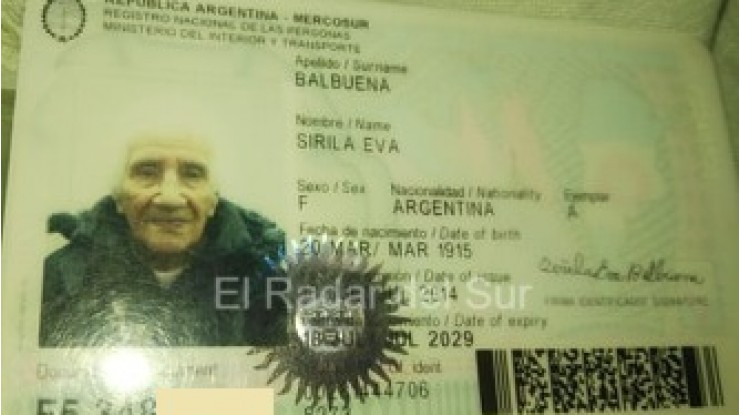 Joven abuela cumplió 105 años